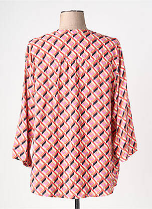 Blouse imprimé fantaisie manches longues rose BETTY BARCLAY femme