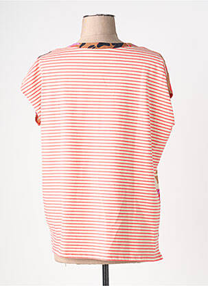 Top imprimé fantaisie sans manche rouge BETTY BARCLAY femme