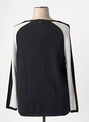 Pull coupe droite manches longues noir COMMA, femme