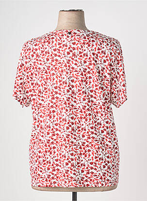 Top imprimé fantaisie manches courtes rouge GERRY WEBER femme