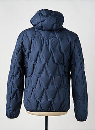 Doudoune poches a capuche bleu PIERRE CARDIN homme