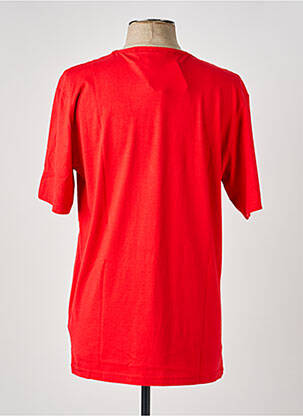 T-shirt coupe cintrée manches courtes rouge RUCKFIELD homme