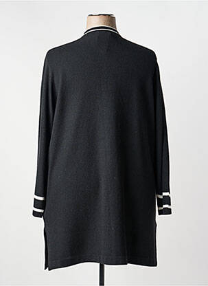 Gilet manches longues stretch noir SAMOON femme