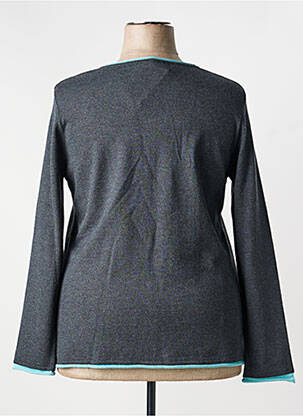 Gilet manches longues stretch gris TELMAIL femme