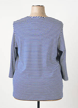 T-shirt manches 3/4 manches 3/4 bleu GERRY WEBER femme