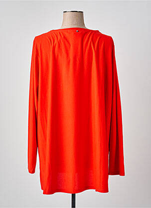 Tunique manches longues col rond orange MARINA SPORT femme