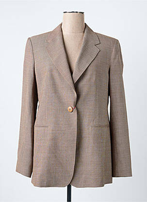 Blazer coupe cintrée marron MAX MARA femme
