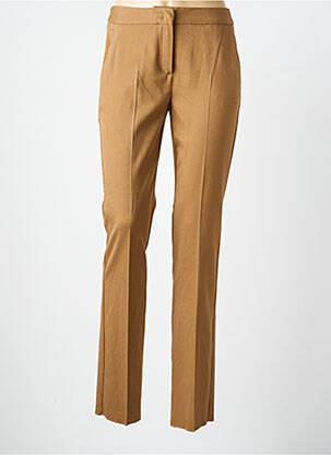 Pantalon slim poches marron EMME M femme
