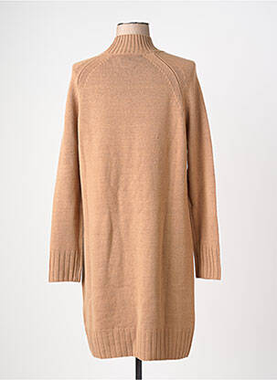 Robe pull coupe droite manches longues marron GERARD DAREL femme