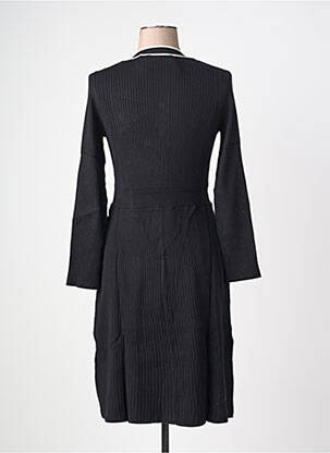 Robe pull stretch manches longues noir GERARD DAREL femme