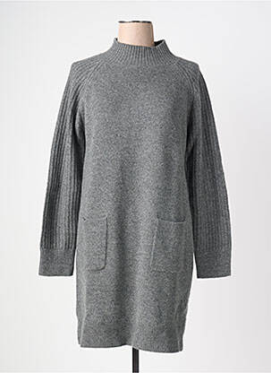 Robe pull coupe droite manches longues gris GERARD DAREL femme