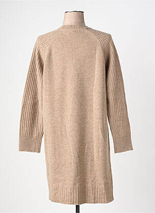 Robe pull coupe droite manches longues marron GERARD DAREL femme