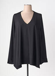 Top stretch manches longues noir JORGIE PARIS femme