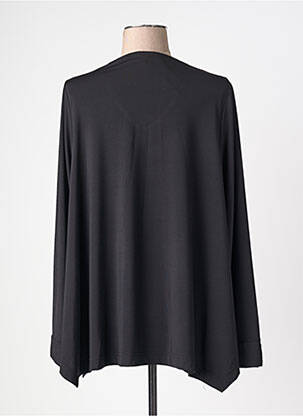 Top stretch manches longues noir JORGIE PARIS femme