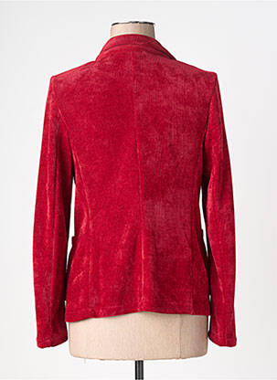 Blazer coupe cintrée rouge MARGOT femme