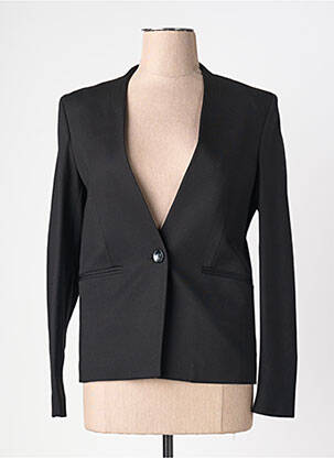 Veste casual finition intérieure doublée noir MAZAO femme