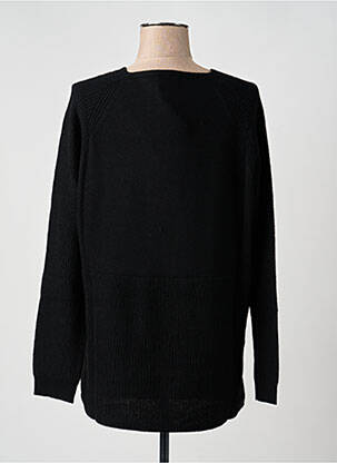 Pull coupe droite manches longues noir MARINA RINALDI femme