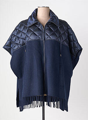 Doudoune poches sans capuche bleu PERSONA femme