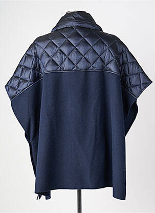 Doudoune poches sans capuche bleu PERSONA femme
