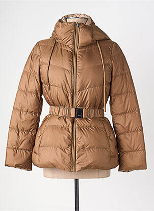 Doudoune poches sans capuche marron MAX MARA femme