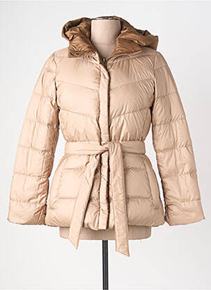 Doudoune poches sans capuche marron MAX MARA femme