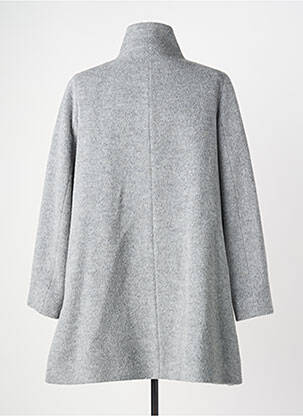 Manteau court coupe droite sans capuche gris CINZIA ROCCA femme