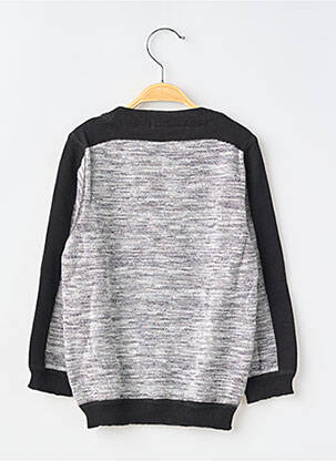 Pull imprimé fantaisie manches longues gris SLYKIDS garçon