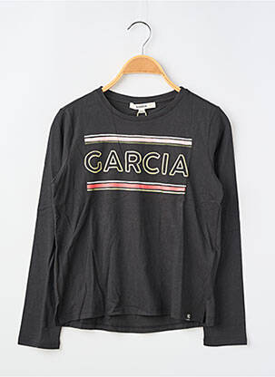 T-shirt manches longues manches longues noir GARCIA garçon