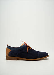 Derbies type de semelle amortissante talon bas bleu LE FORMIER homme
