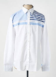 Chemise manches longues coupe droite blanc MISE AU GREEN homme