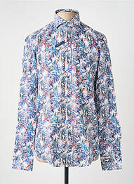 Chemise manches longues poches bleu CASAMODA homme