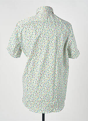 Chemise manches courtes imprimé fantaisie vert DARIO BELTRAN homme