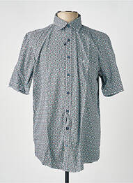 Chemise manches courtes imprimé fantaisie gris CASAMODA homme