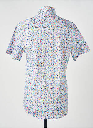 Chemise manches courtes poches bleu MISE AU GREEN homme