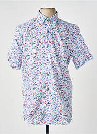 Chemise manches courtes poches bleu DARIO BELTRAN homme