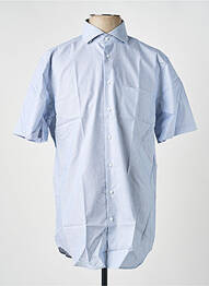 Chemise manches courtes poches bleu SEIDENSTICKER homme