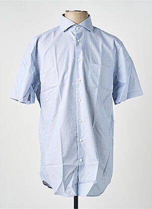 Chemise manches courtes poches bleu SEIDENSTICKER homme
