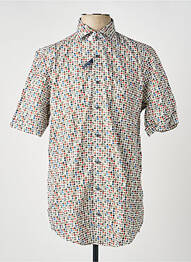 Chemise manches courtes poches vert CASAMODA homme