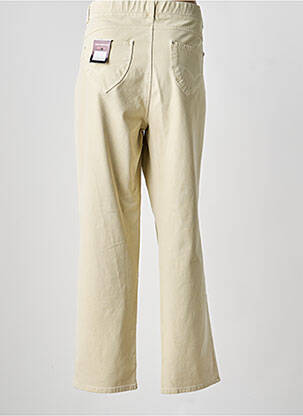 Jeans coupe slim taille normale taille normale beige ANNA MONTANA femme