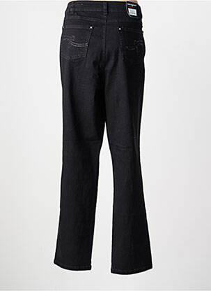 Jeans coupe slim stretch taille normale noir ANNA MONTANA femme