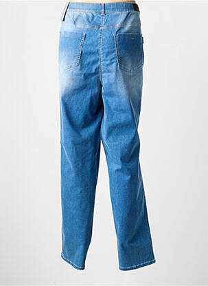 Jeans coupe slim stretch taille normale bleu SAMOON femme