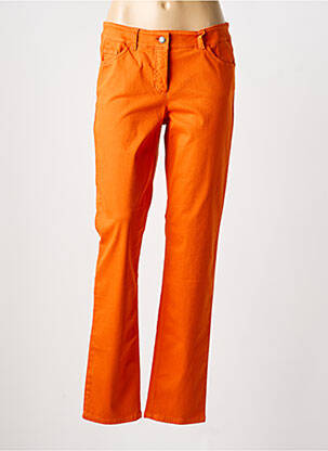 Jeans coupe slim stretch taille normale orange GERRY WEBER femme