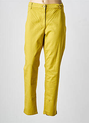 Jeans coupe slim stretch taille normale vert BETTY BARCLAY femme
