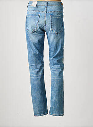 Jeans coupe slim stretch taille normale bleu COMMA, femme