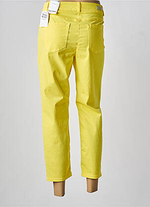 Pantalon 7/8 stretch taille normale jaune GERRY WEBER femme