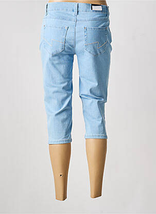 Corsaire tissage denim taille normale bleu ANNA MONTANA femme