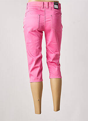 Corsaire tissage popeline taille normale rose ANNA MONTANA femme