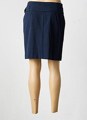 Jupe courte poches bleu EVA KAYAN femme