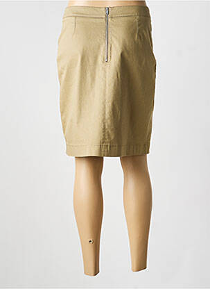 Jupe mi-longue stretch vert EVA KAYAN femme
