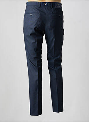 Pantalon slim tissage chiné taille basse bleu PIERRE CARDIN homme